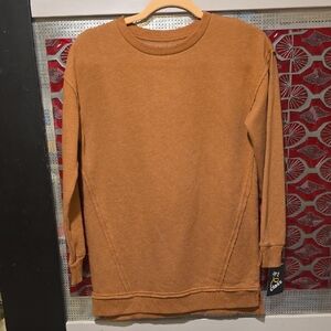 art class Tan Distressed Tunic Sweatshirt